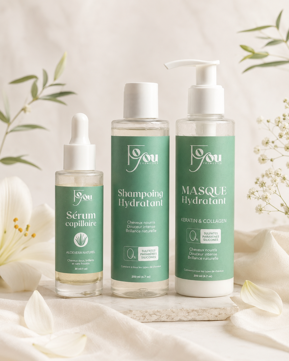 Pack Hydratation & Équilibre – Routine Complète 3 Produits